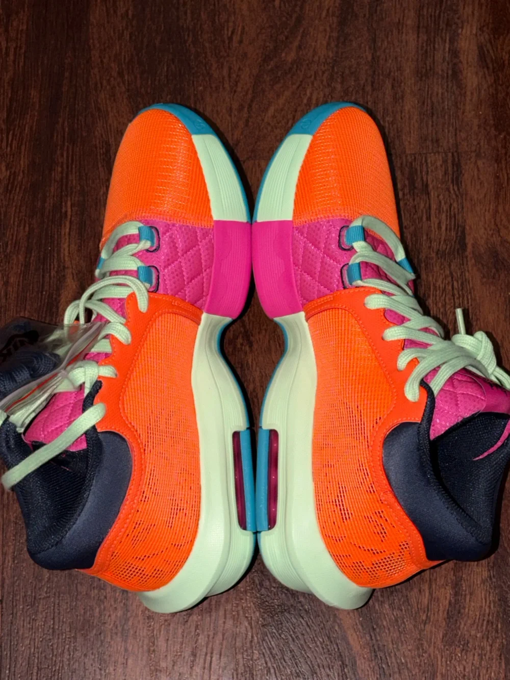 Nike size 9.5 colorful shoes